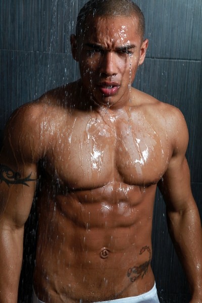 wet shower !